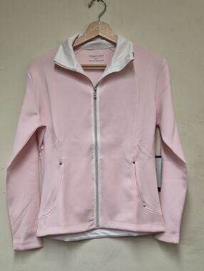 Maggie Lane Lightweight Pink Bomber Jacket Size XS